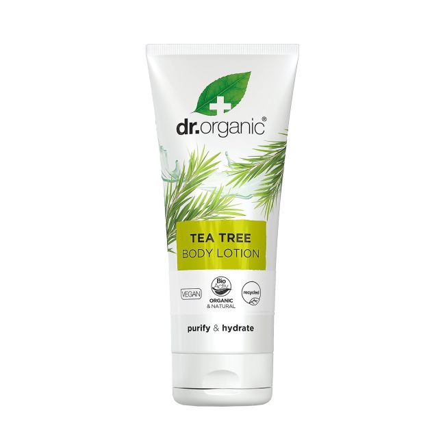 Лосьон для тела с маслом чайного дерева Dr.Organic Dr. Organic, 200 мл 
Лосьон для тела с маслом чайного дерева Dr.Organic Dr. Organic, 200 мл