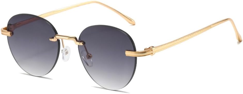 Женские солнцезащитные очки LVTFCO без оправы, модные, простые, овальной формы, металлические, универсальные, для уличной фотографии, декоративные, с защитой от УФ-излучения UV400, 2
Женские солнцезащитные очки LVTFCO без оправы, модные, простые, овальной формы, металлические, универсальные, для уличной фотографии, декоративные, с защитой от УФ-излучения UV400, 2