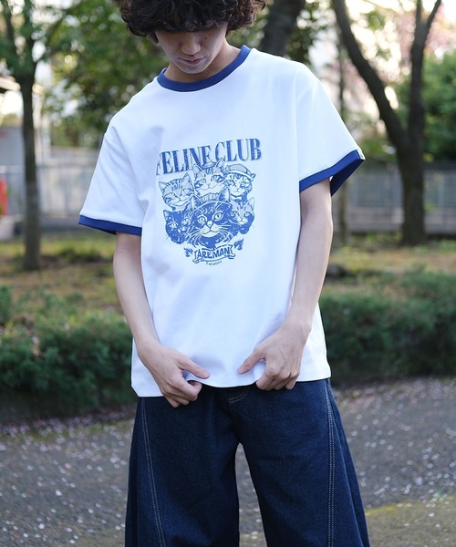 HOOK Футболка с винтажным принтом и контрастной отделкой Captain Nyanko, белая
HOOK Футболка с винтажным принтом и контрастной отделкой Captain Nyanko, белая