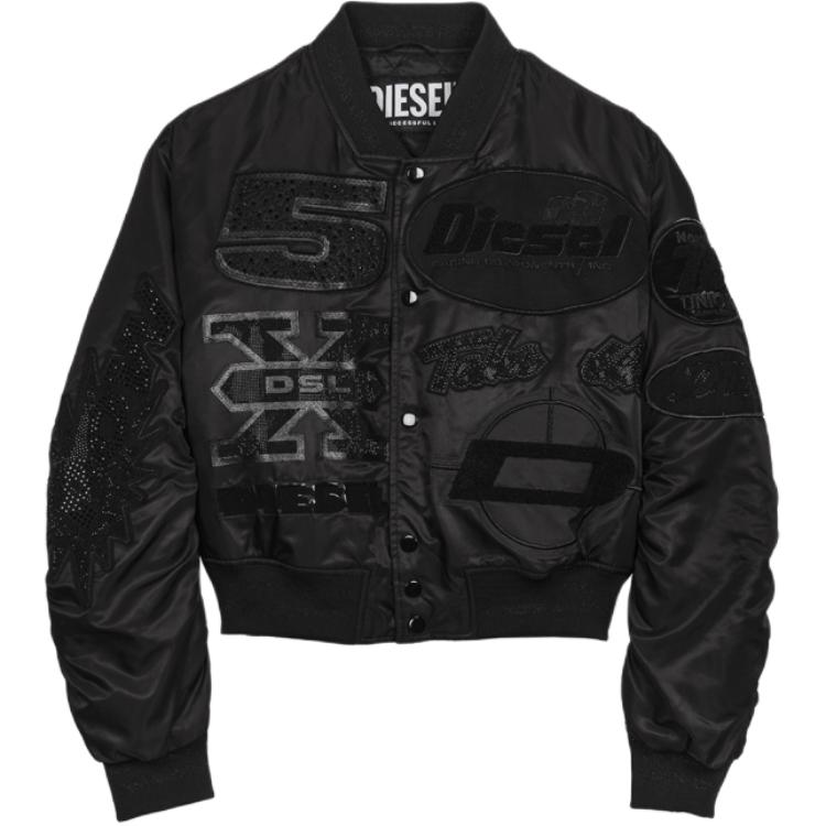 DIESEL Бейсбольная майка женская черная
DIESEL Бейсбольная майка женская черная