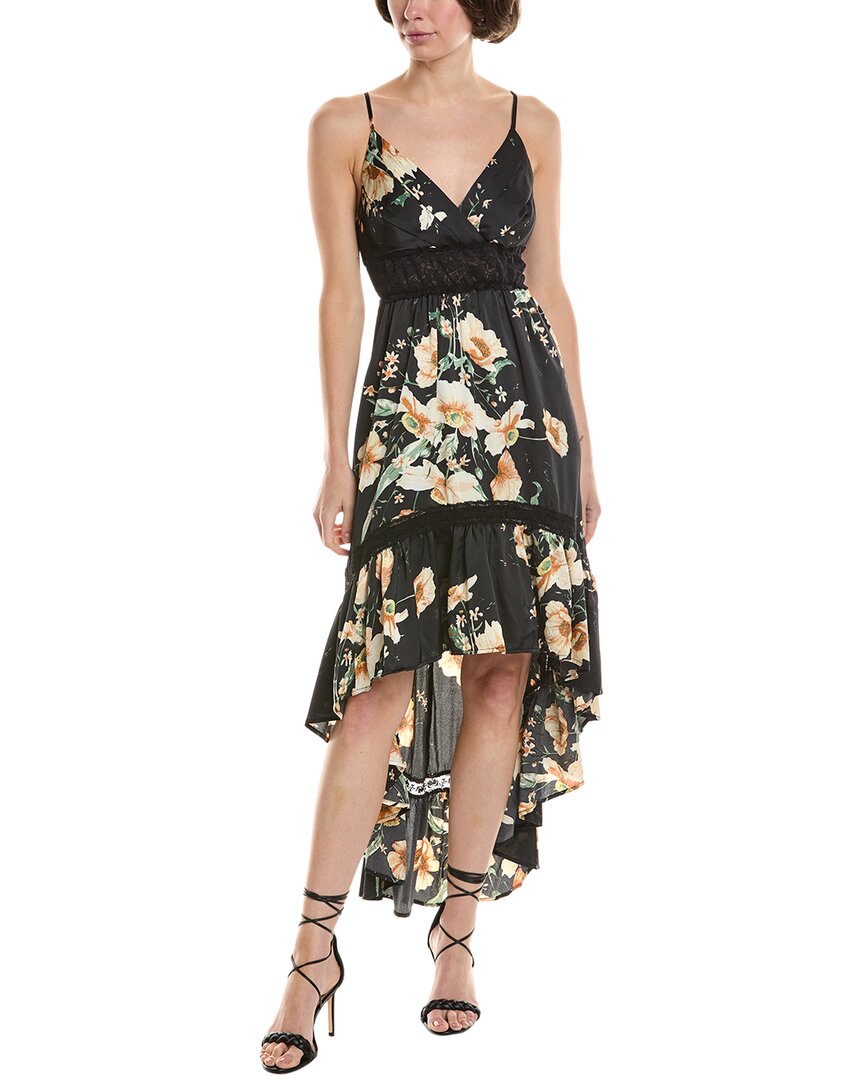 MARION Платье миди с асимметричным подолом, черный
MARION Платье миди с асимметричным подолом, черный