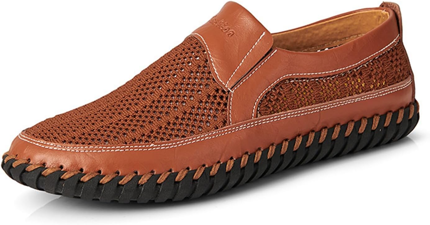 Мужские летние сандалии-лосьоны с вырезами, сетчатые, ручной работы, плоские, повседневные, удобные, дышащие, на липучке, обувь для прогулок, на пляж, нескользящие, водонепроницаемые Mikazonne, темно-коричневый
Мужские летние сандалии-лосьоны с вырезами, сетчатые, ручной работы, плоские, повседневные, удобные, дышащие, на липучке, обувь для прогулок, на пляж, нескользящие, водонепроницаемые Mikazonne, темно-коричневый