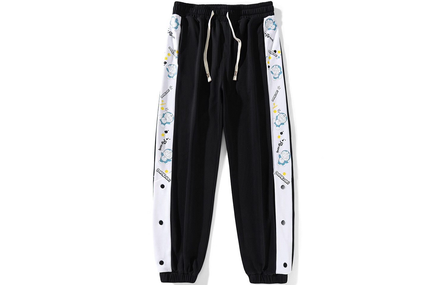 Трикотажные спортивные штаны унисекс Doraemon, Черный
Трикотажные спортивные штаны унисекс Doraemon, Черный