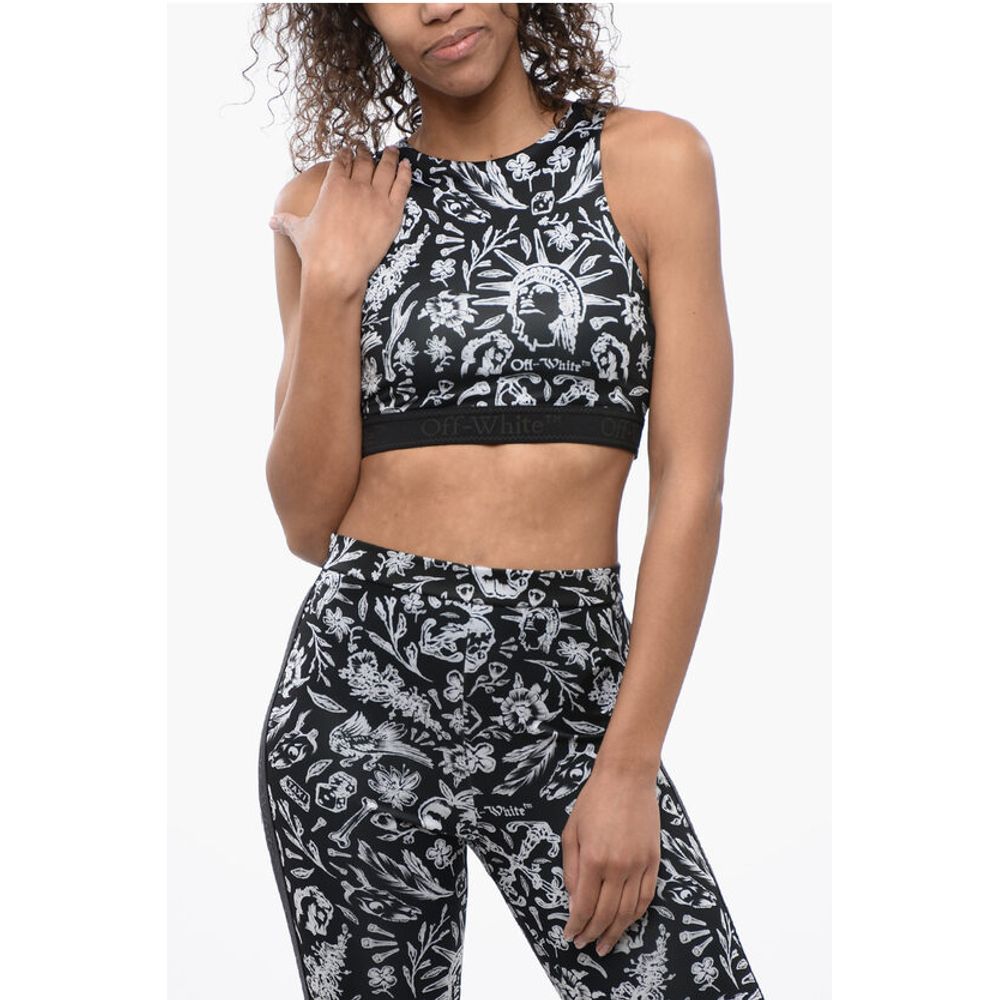 Топ Active с мотивом старой школы и эластичной лентой с логотипом Off-White, Black and White
Топ Active с мотивом старой школы и эластичной лентой с логотипом Off-White, Black and White