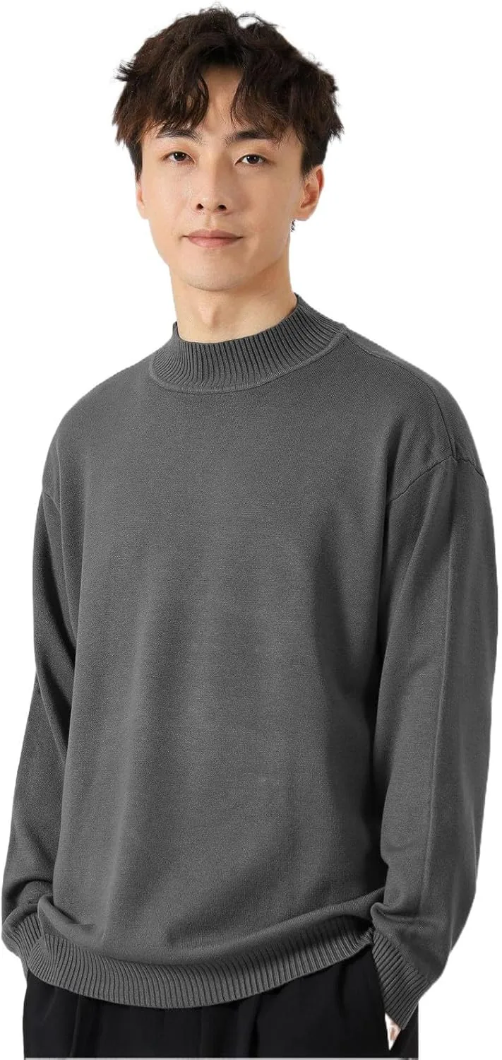 Мужской свитер осенний свободный теплый вязаный AXGGZTJZ
Мужской свитер осенний свободный теплый вязаный AXGGZTJZ