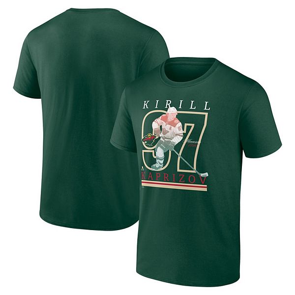 Футболка Minnesota Wild с игроком Кириллом Капризовым, темно-зеленая Fanatics
Футболка Minnesota Wild с игроком Кириллом Капризовым, темно-зеленая Fanatics