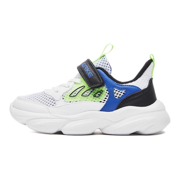 ERKE KIDS Кроссовки детские, противоскользящие, износостойкие, низкие, белые, зеленые
ERKE KIDS Кроссовки детские, противоскользящие, износостойкие, низкие, белые, зеленые