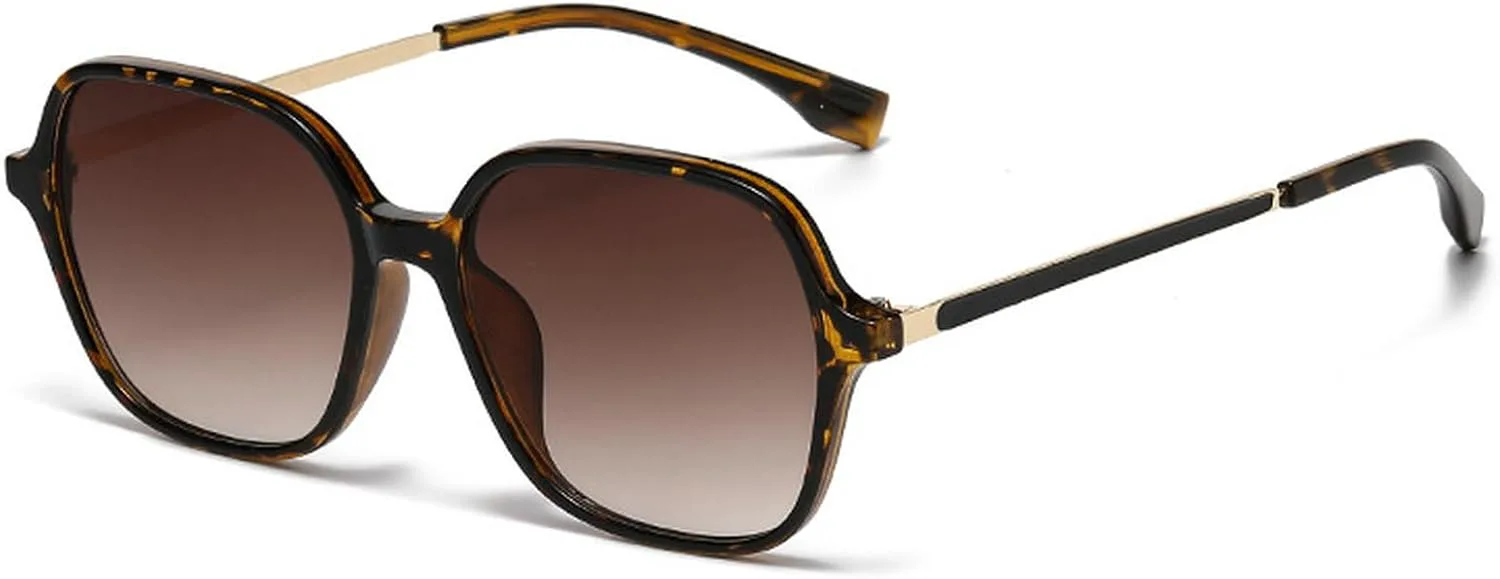 Большие квадратные солнцезащитные очки для женщин и мужчин, черные, цвета шампанского, винтажные, модные, с защитой от УФ-излучения UV400 mincl, Leopard Brown
Большие квадратные солнцезащитные очки для женщин и мужчин, черные, цвета шампанского, винтажные, модные, с защитой от УФ-излучения UV400 mincl, Leopard Brown