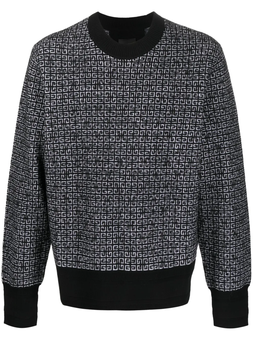 Джемпер с круглым вырезом и принтом 4G Givenchy, черный
Джемпер с круглым вырезом и принтом 4G Givenchy, черный