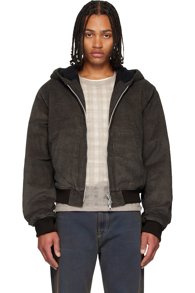 Our Legacy Коричневая банковская куртка
Our Legacy Коричневая банковская куртка