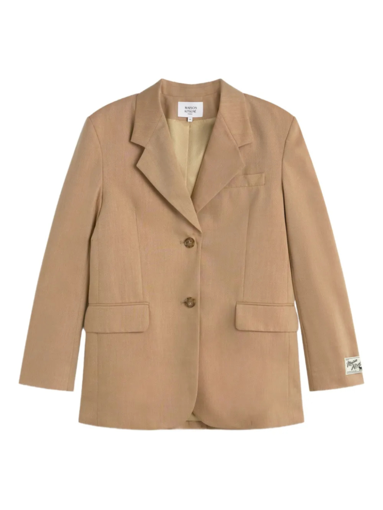 Maison Kitsuné жакет строгого кроя, нейтральный
Maison Kitsuné жакет строгого кроя, нейтральный