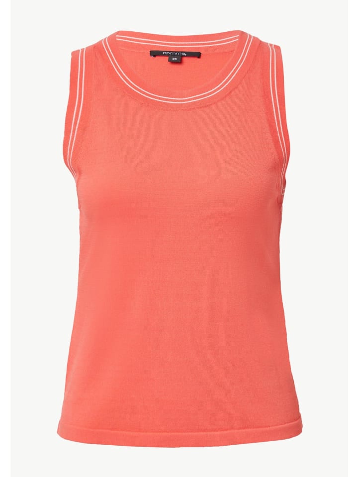 Comma Вязаный жилет цвета 4511_коралл
Comma Вязаный жилет цвета 4511_коралл