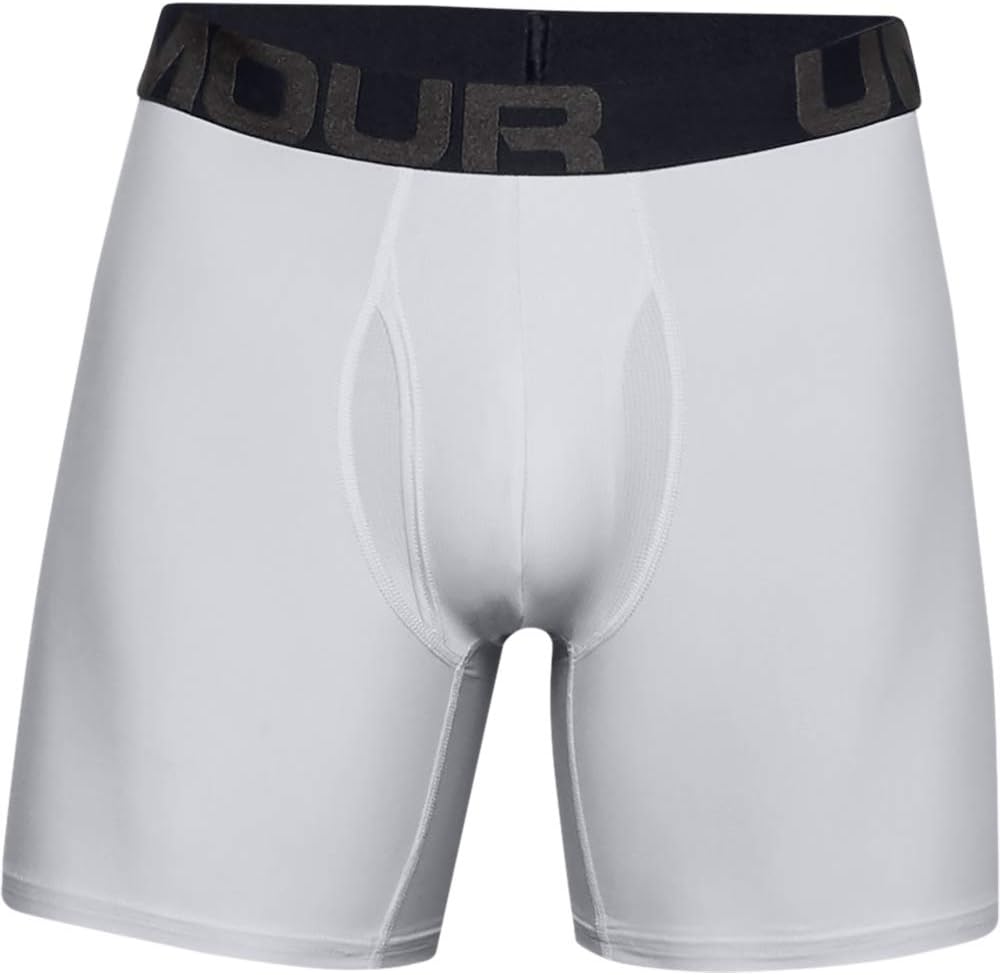 Under Armour мужские боксеры Performance Tech, 1 шт, длина по внутреннему шву 6", комфорт на весь день и ультрамягкость, Jet Gray (016)/Black
Under Armour мужские боксеры Performance Tech, 1 шт, длина по внутреннему шву 6", комфорт на весь день и ультрамягкость, Jet Gray (016)/Black