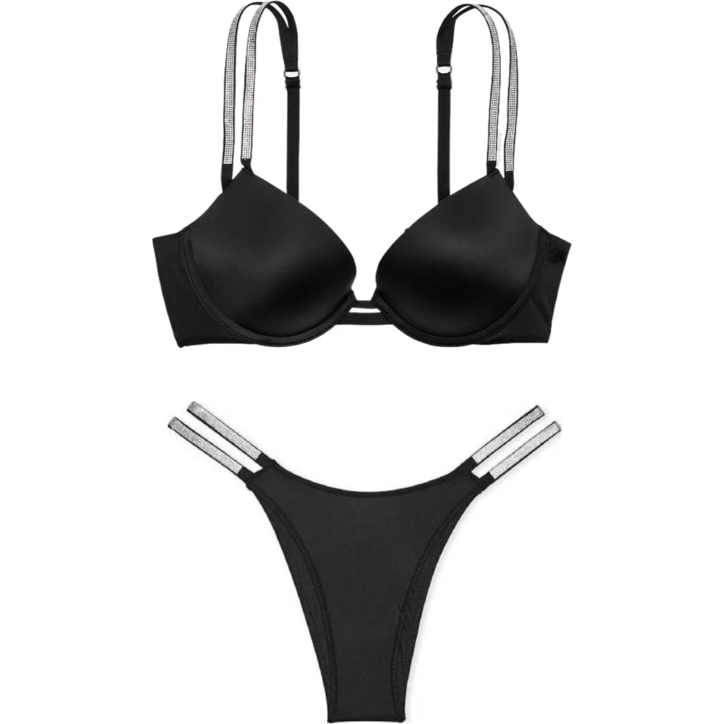 Victoria's Secret Женский комплект нижнего белья черный
Victoria's Secret Женский комплект нижнего белья черный
