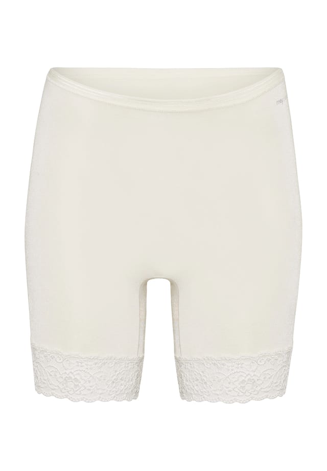 Легкие брюки с удлиненной штаниной и кружевом Mey, белый
Легкие брюки с удлиненной штаниной и кружевом Mey, белый