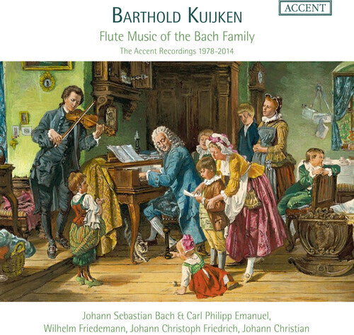 CD диск Bach, J.S. / Kuijken: Flute Music of the Bach Family
CD диск Bach, J.S. / Kuijken: Flute Music of the Bach Family