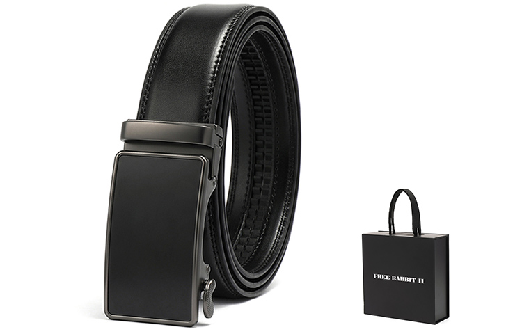 FREE RABBITⅡ Мужской кожаный ремень из коровьей кожи шириной 3.5 см, Black+Box Limited Edition
FREE RABBITⅡ Мужской кожаный ремень из коровьей кожи шириной 3.5 см, Black+Box Limited Edition