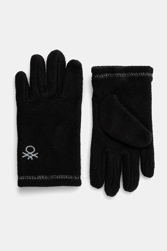 Детские варежки United Colors Of Benetton, черный 
Детские варежки United Colors Of Benetton, черный