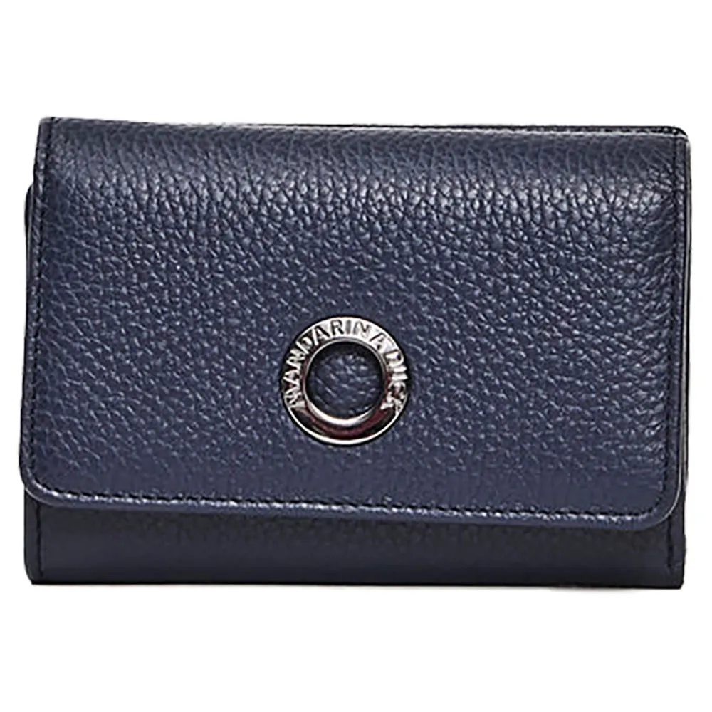 Кожаный трехсекционный кошелек Mandarina Duck Mellow среднего размера, синий
Кожаный трехсекционный кошелек Mandarina Duck Mellow среднего размера, синий