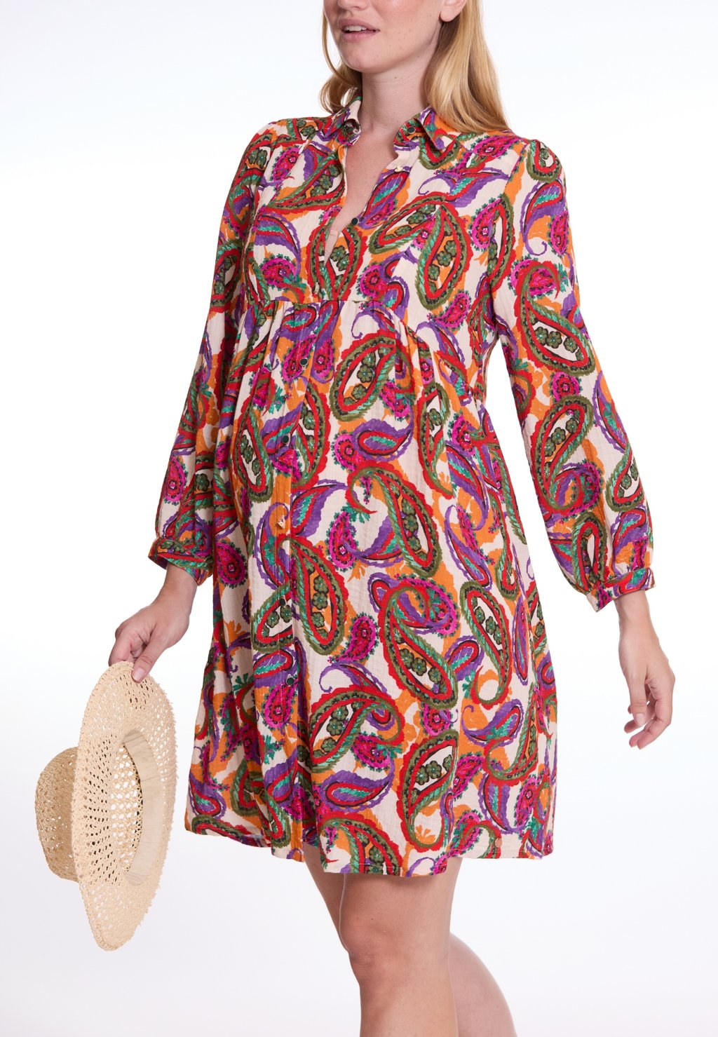 Платье-рубашка SHORT BALLOON SLEEVES SOLEDAD Cache Coeur, мультиколор
Платье-рубашка SHORT BALLOON SLEEVES SOLEDAD Cache Coeur, мультиколор