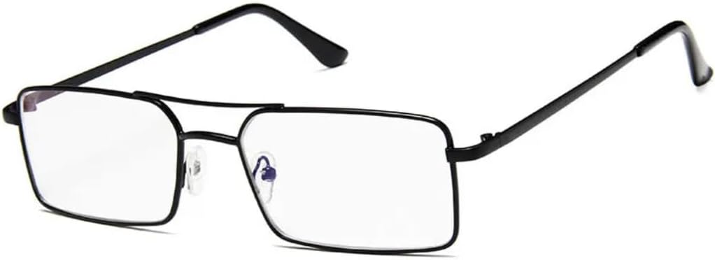 Винтажные прямоугольные солнцезащитные очки с двойной перемычкой для женщин, металлическая оправа, прозрачные линзы Ocean Clear, мужские солнцезащитные очки UV400 UUPTTPL, Black Clear
Винтажные прямоугольные солнцезащитные очки с двойной перемычкой для женщин, металлическая оправа, прозрачные линзы Ocean Clear, мужские солнцезащитные очки UV400 UUPTTPL, Black Clear