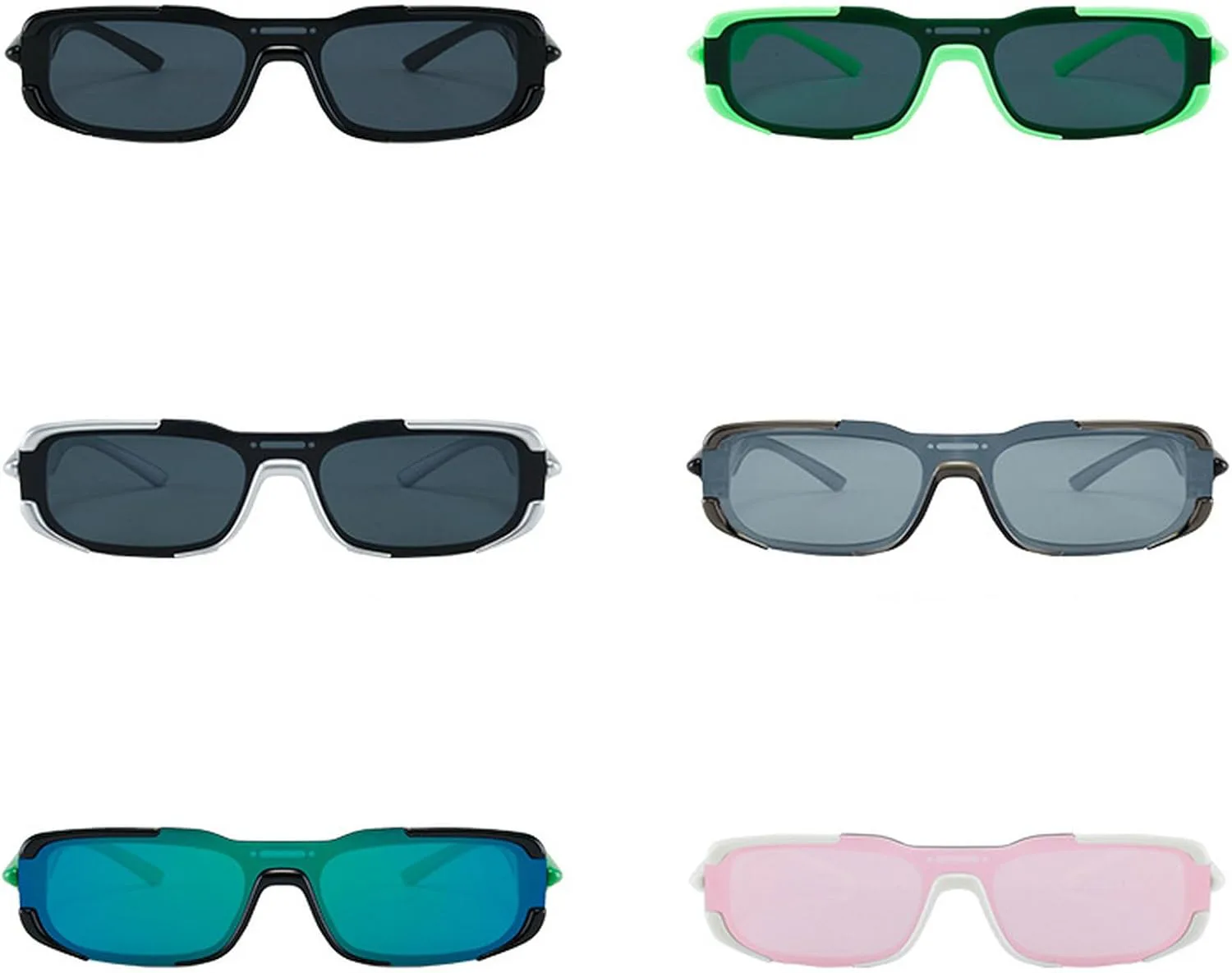 Модные маленькие прямоугольные солнцезащитные очки для женщин в стиле ретро с защитой UV400, трендовые квадратные солнцезащитные очки для мужчин mincl, Gray
Модные маленькие прямоугольные солнцезащитные очки для женщин в стиле ретро с защитой UV400, трендовые квадратные солнцезащитные очки для мужчин mincl, Gray