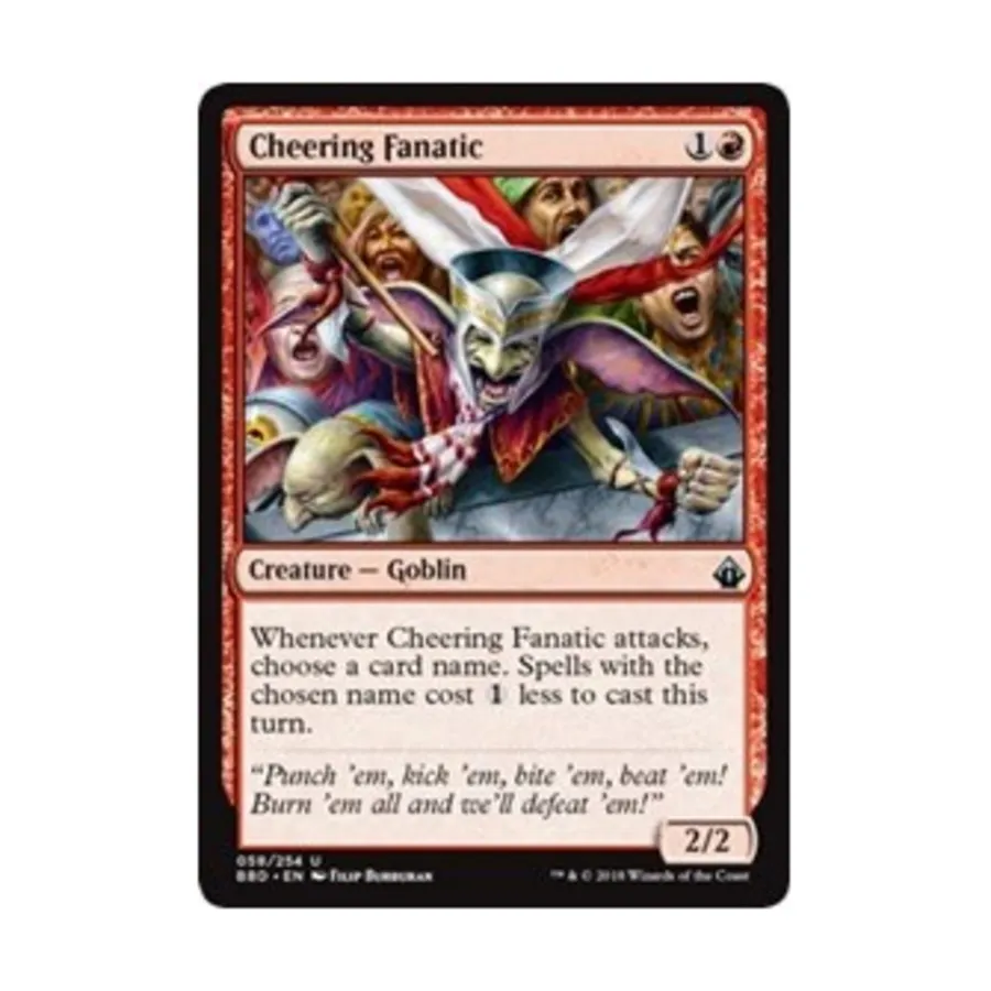 CCG Ликующий фанатик (U), MTG - Battlebond
CCG Ликующий фанатик (U), MTG - Battlebond