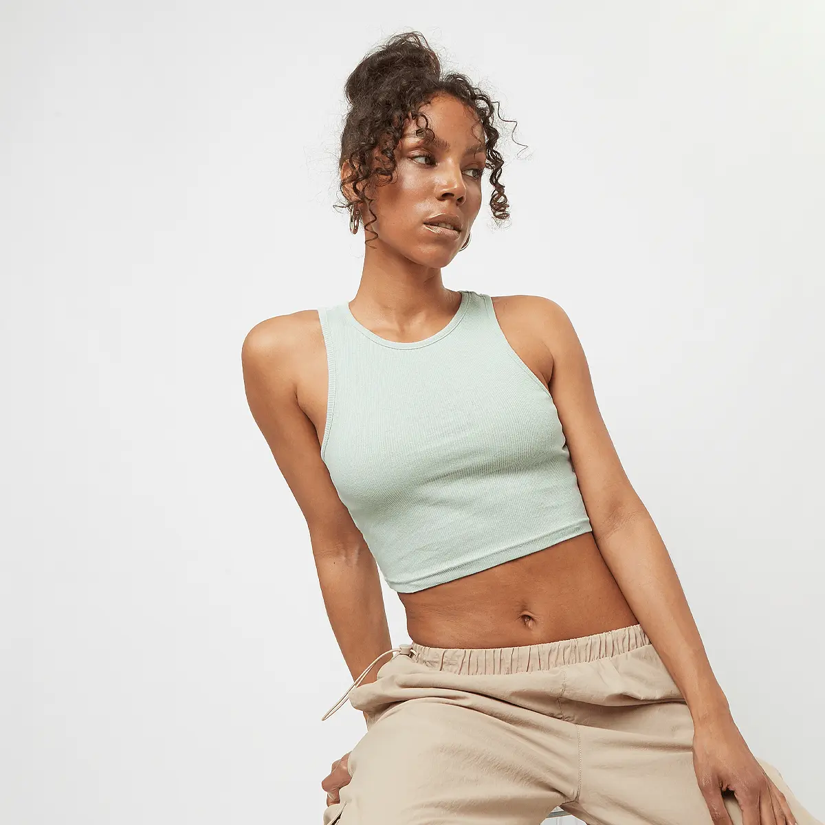 Топ Urban Classics Cropped Rib Top, зеленый/зеленый
Топ Urban Classics Cropped Rib Top, зеленый/зеленый