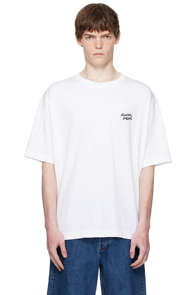 Футболка оверсайз с принтом от руки Maison Kitsuné Maison Kitsuné, мультиколор
Футболка оверсайз с принтом от руки Maison Kitsuné Maison Kitsuné, мультиколор