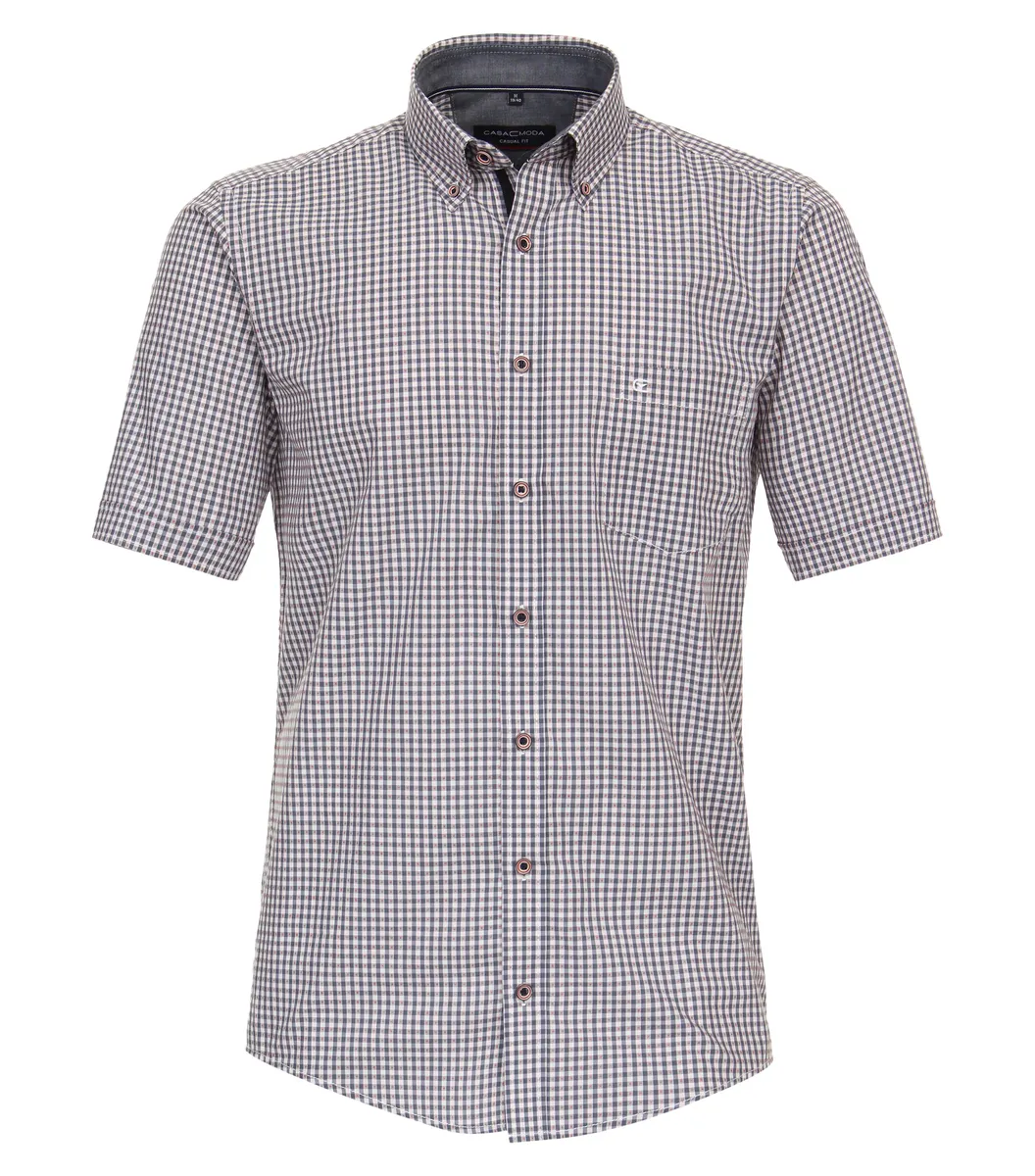 Рубашка CASAMODA с короткими рукавами "Повседневная рубашка CASAMODA с короткими рукавами в клетку ", красный
Рубашка CASAMODA с короткими рукавами "Повседневная рубашка CASAMODA с короткими рукавами в клетку ", красный