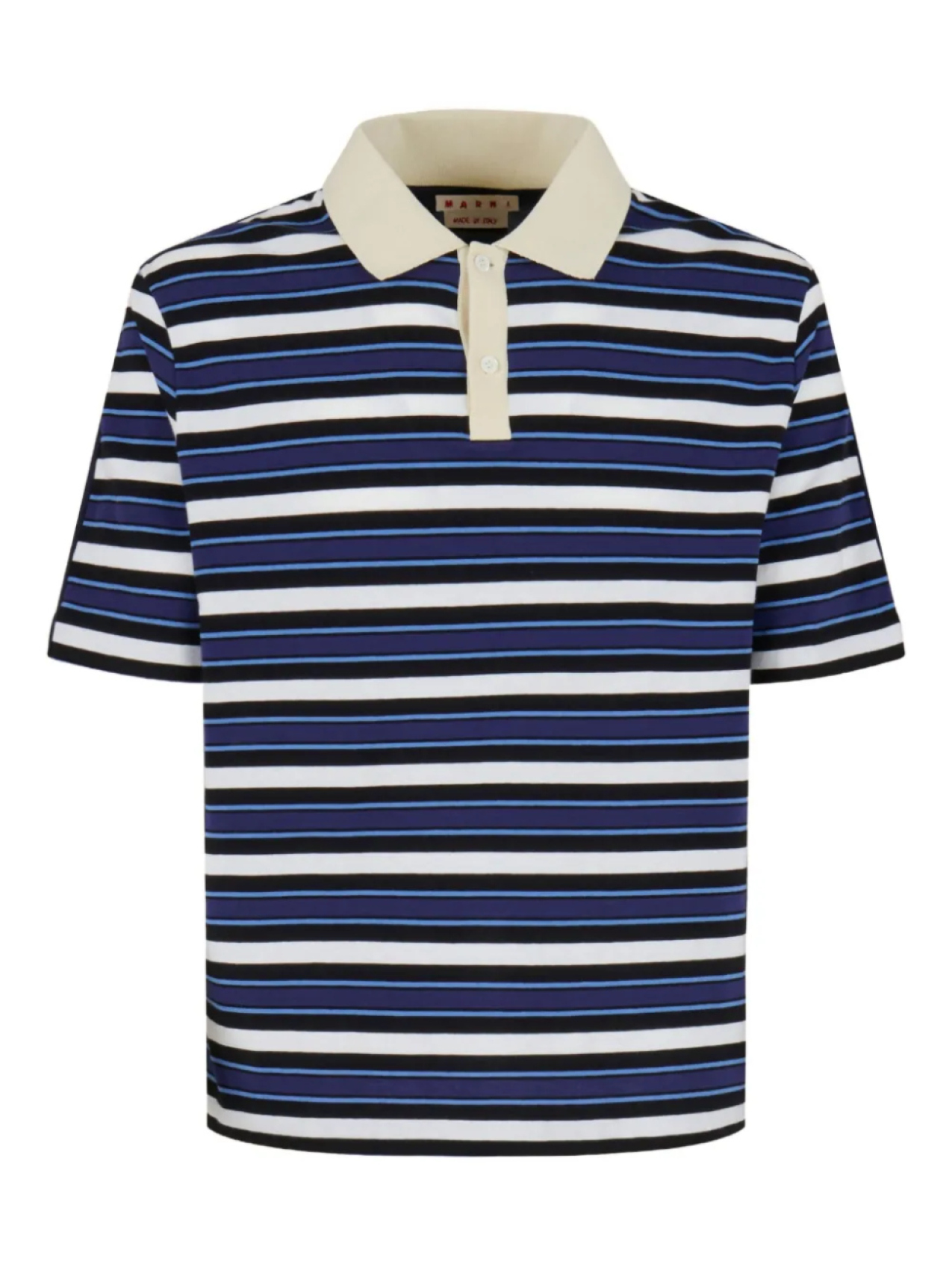 Marni рубашка поло в полоску, черный
Marni рубашка поло в полоску, черный