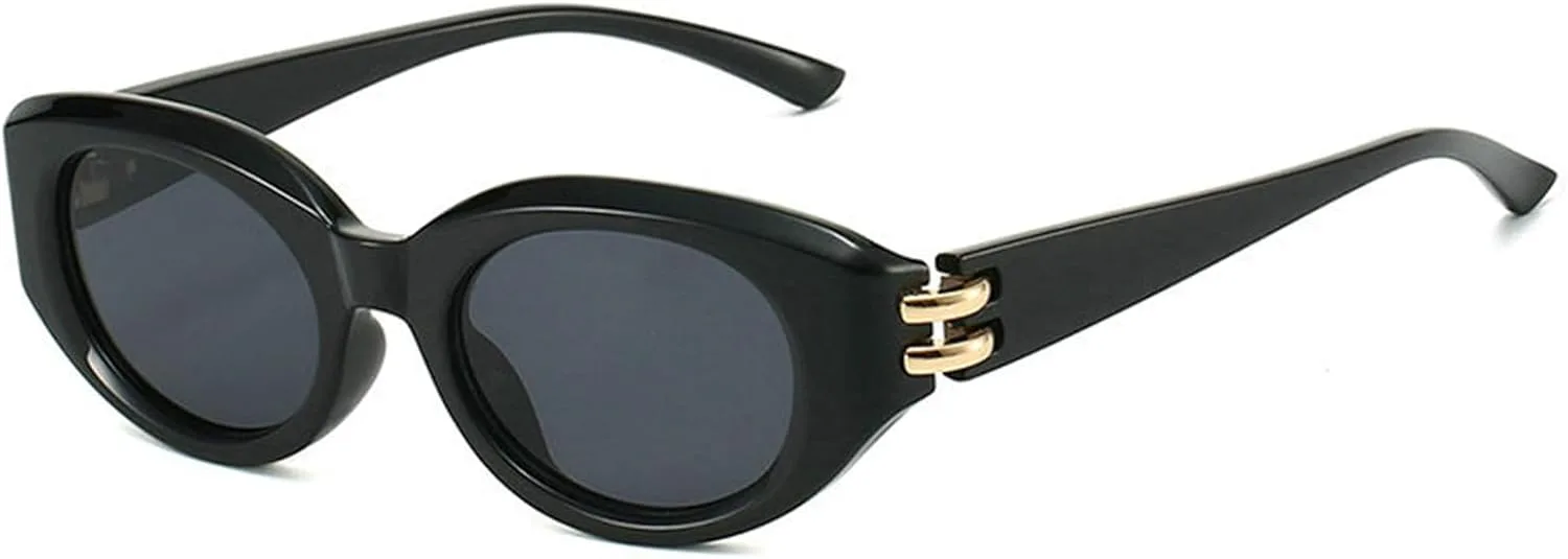 Солнцезащитные очки Helena Retro Narrow Cat Eye для женщин, черные, винтажные, 90-е, маленькие, симпатичные, овальной формы, защита от ультрафиолета UV400, C1
Солнцезащитные очки Helena Retro Narrow Cat Eye для женщин, черные, винтажные, 90-е, маленькие, симпатичные, овальной формы, защита от ультрафиолета UV400, C1