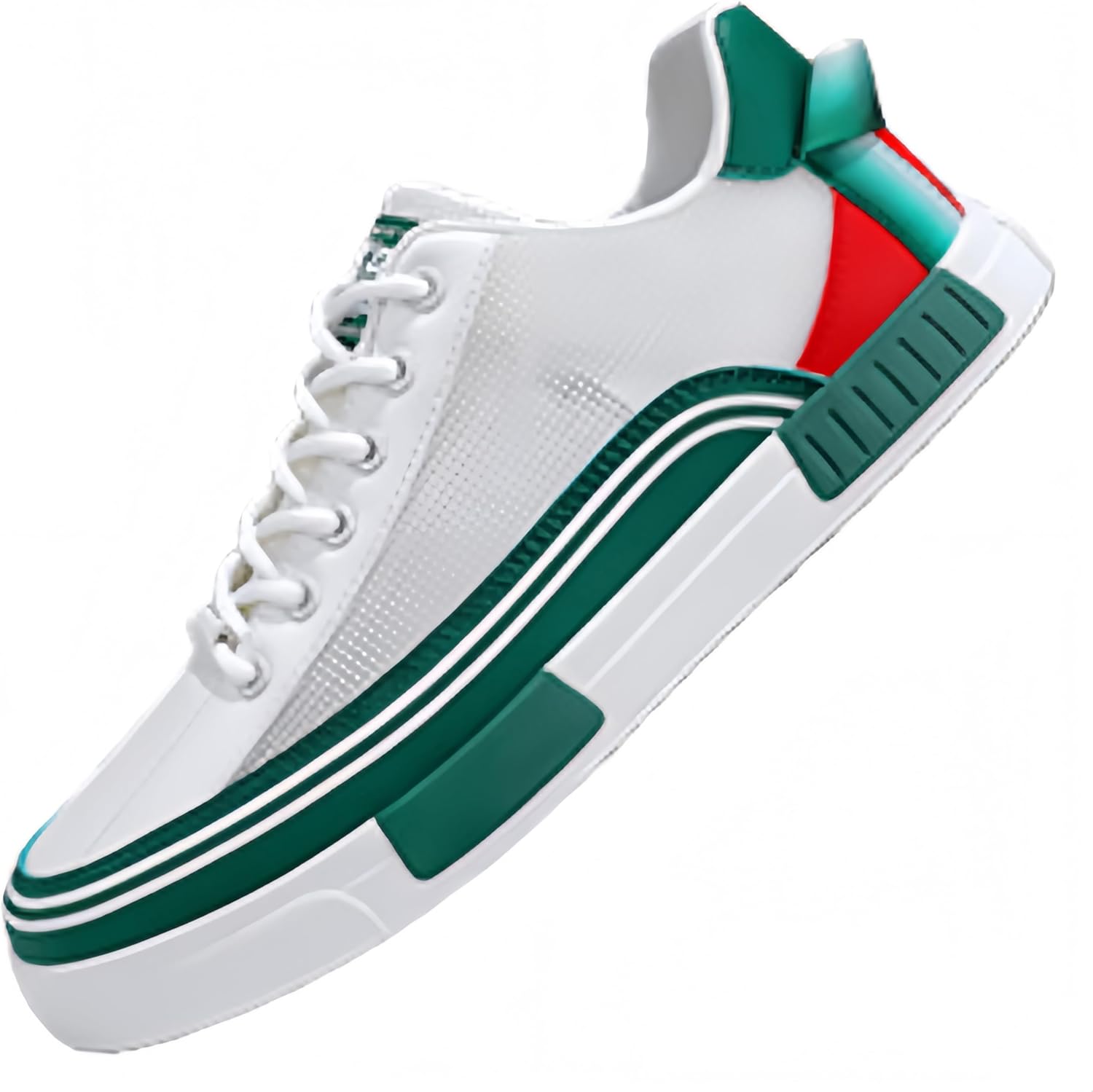 Мужские спортивные кроссовки большого размера с дышащей сеткой - удобные повседневные кроссовки с мягкой подкладкой. Подходят для ежедневных прогулок и активного отдыха на улице Fmshi, белый/зеленый
Мужские спортивные кроссовки большого размера с дышащей сеткой - удобные повседневные кроссовки с мягкой подкладкой. Подходят для ежедневных прогулок и активного отдыха на улице Fmshi, белый/зеленый