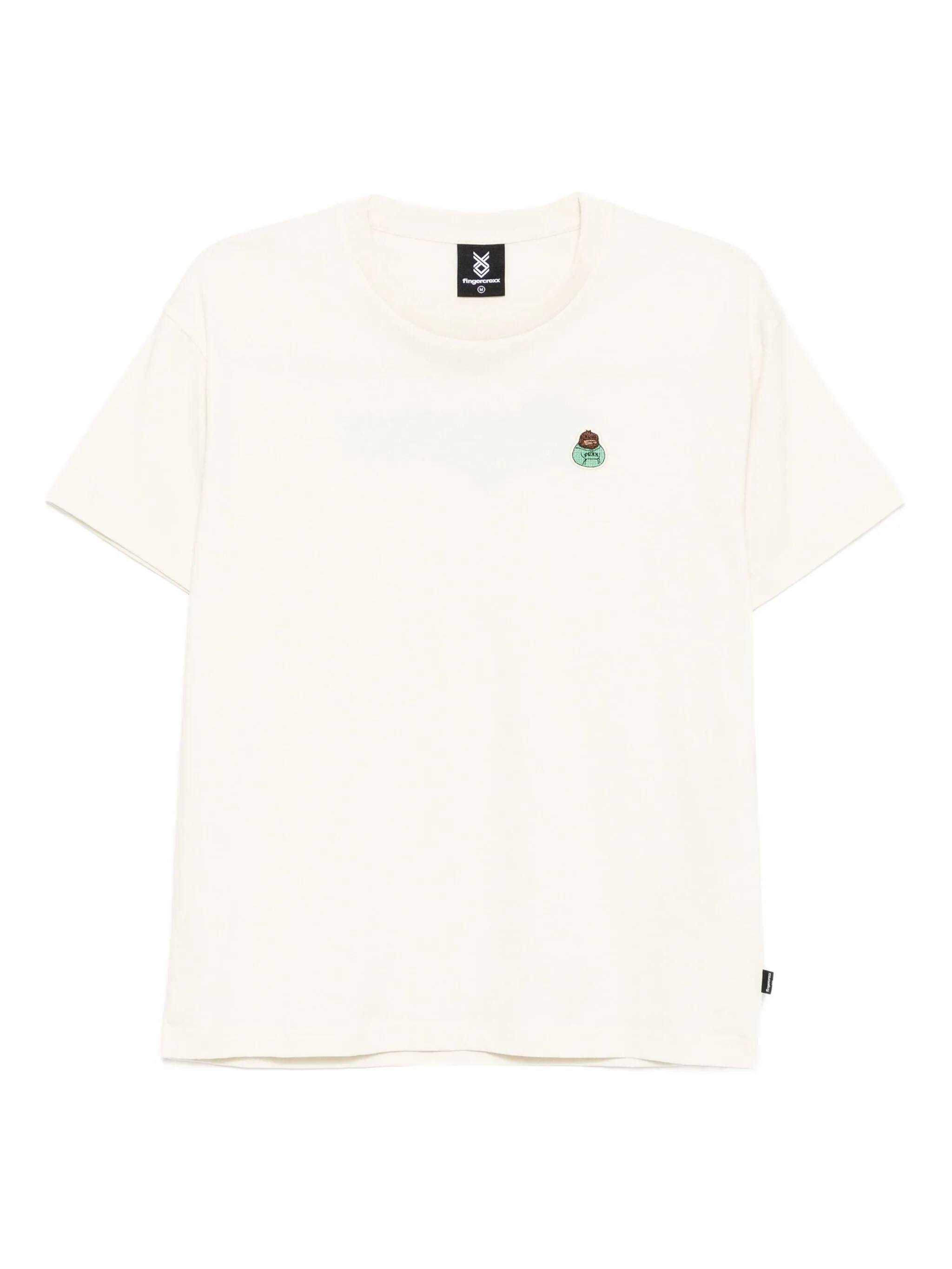 Футболка с вышитым логотипом Fingercroxx, нейтральный
Футболка с вышитым логотипом Fingercroxx, нейтральный