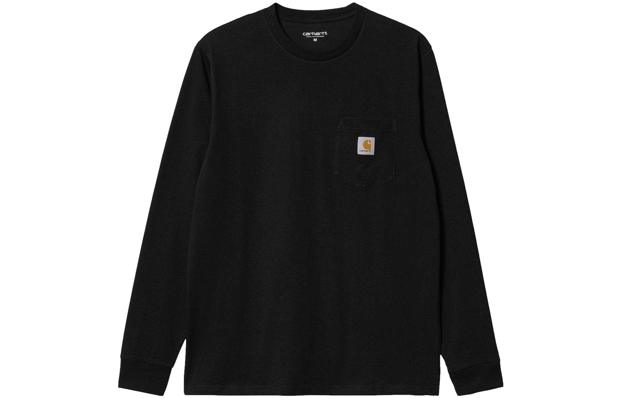 Футболка с длинным рукавом и карманом Carhartt WIP, черный
Футболка с длинным рукавом и карманом Carhartt WIP, черный