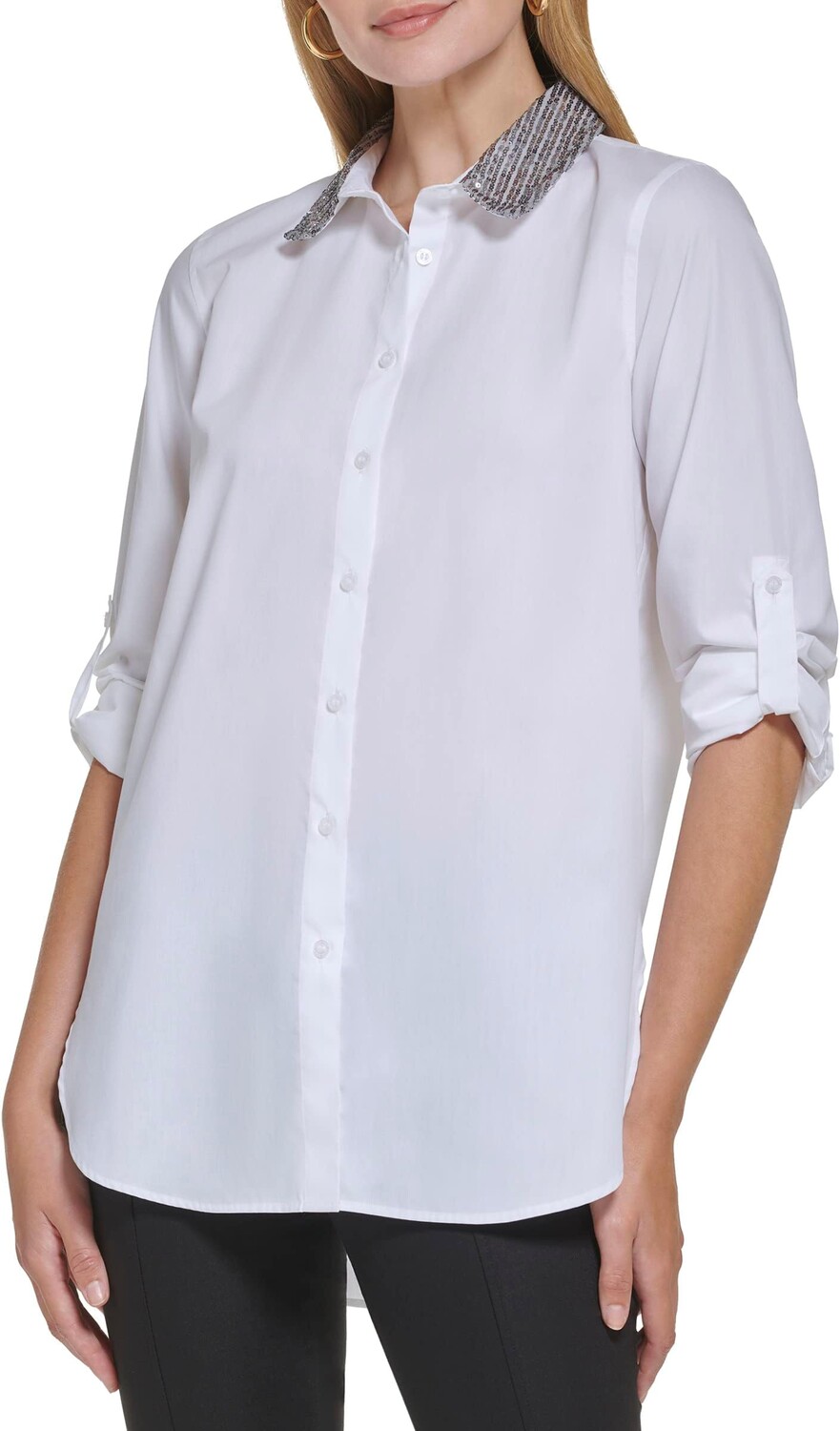 Туника Calvin Klein Boyfriend Tunic with Sequin, белый
Туника Calvin Klein Boyfriend Tunic with Sequin, белый