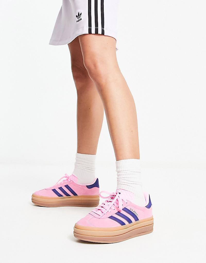 Розовые кроссовки на платформе с резиновой подошвой adidas Originals Gazelle Bold, Розовый, Розовые кроссовки на платформе с резиновой подошвой adidas Originals Gazelle Bold
Розовые кроссовки на платформе с резиновой подошвой adidas Originals Gazelle Bold, Розовый, Розовые кроссовки на платформе с резиновой подошвой adidas Originals Gazelle Bold