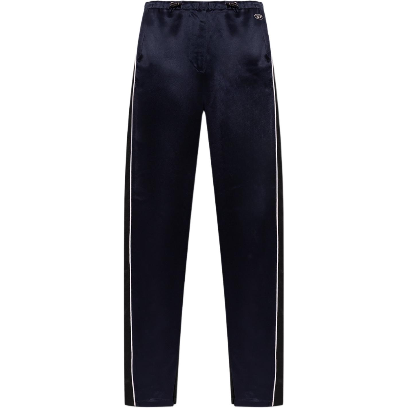 Трикотажные атласные спортивные брюки roud DIESEL, синий
Трикотажные атласные спортивные брюки roud DIESEL, синий