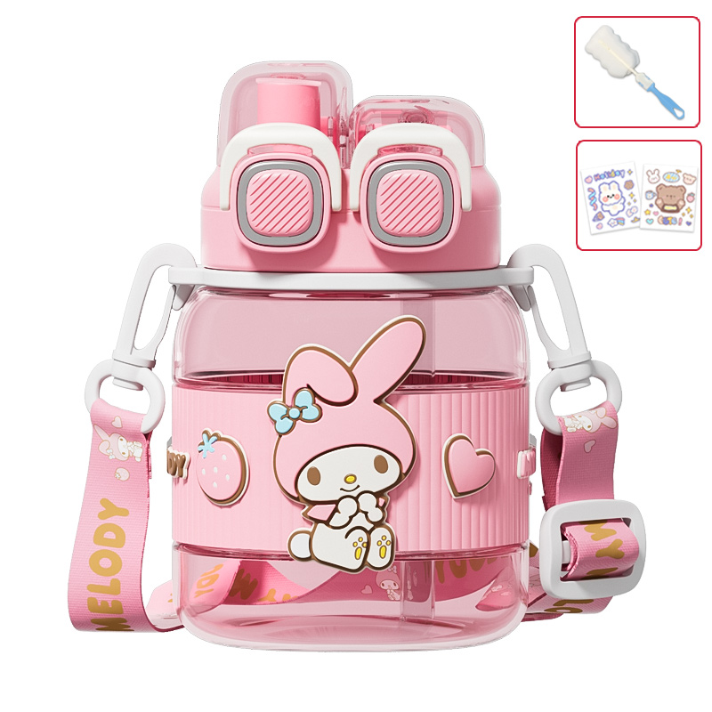 Кружка Kuromi, портативная, с широким горлом, из пластика TRITAN, 760 мл Sanrio, My Melody
Кружка Kuromi, портативная, с широким горлом, из пластика TRITAN, 760 мл Sanrio, My Melody