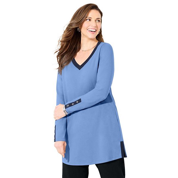Женская футболка Suprema Studio контрастная plus size Catherines, French Blue, Синий, Женская футболка Suprema Studio контрастная plus size Catherines, French Blue
Женская футболка Suprema Studio контрастная plus size Catherines, French Blue, Синий, Женская футболка Suprema Studio контрастная plus size Catherines, French Blue