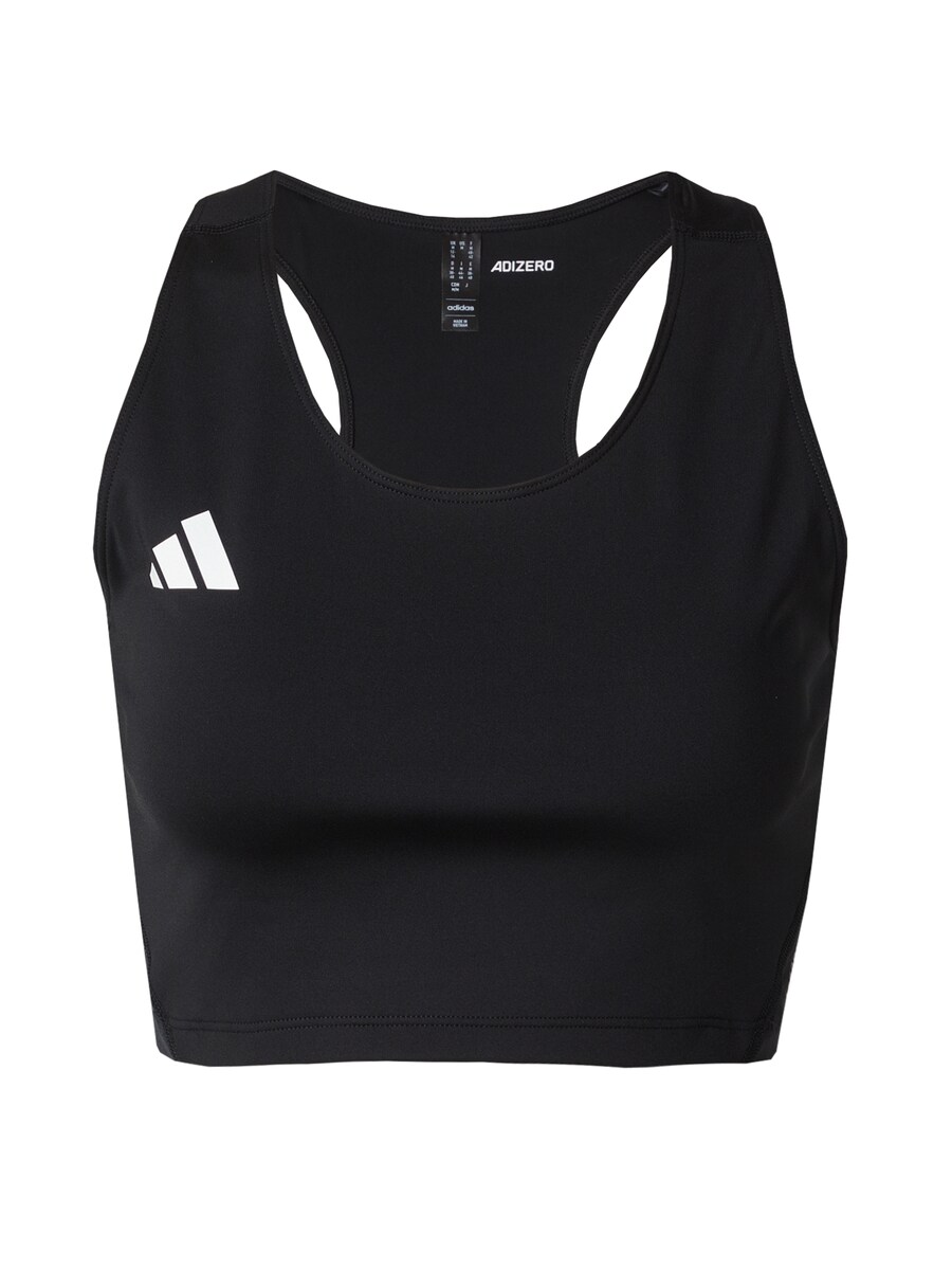 Спортивный топ ADIDAS PERFORMANCE ADIZERO E, черный
Спортивный топ ADIDAS PERFORMANCE ADIZERO E, черный