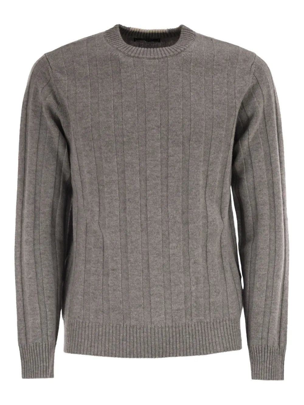 Свитер в рубчик с круглым вырезом Peserico, серый
Свитер в рубчик с круглым вырезом Peserico, серый