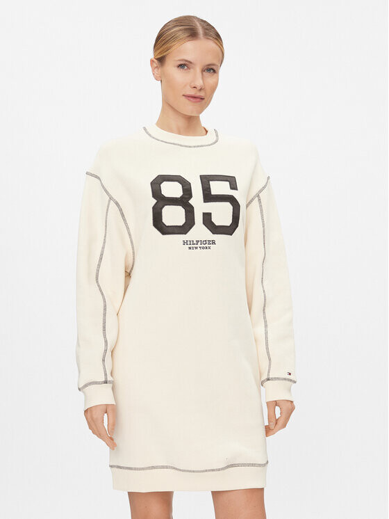 Трикотажное платье свободного кроя Tommy Hilfiger, бежевый
Трикотажное платье свободного кроя Tommy Hilfiger, бежевый