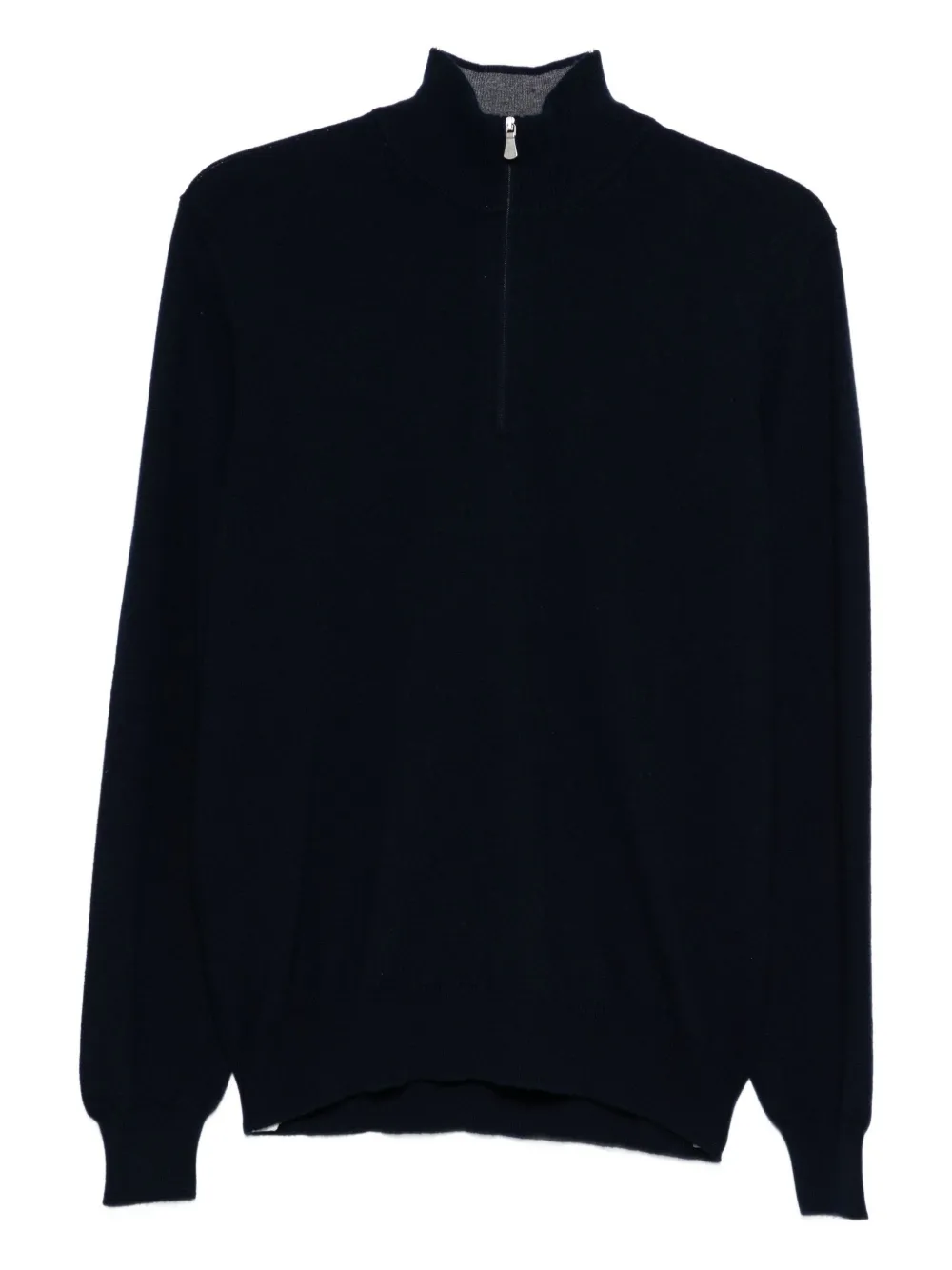 Свитер с высоким воротником на молнии Barba, синий
Свитер с высоким воротником на молнии Barba, синий