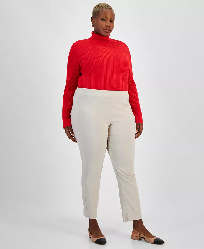 Брюки Cambridge на резинке больших размеров JM Collection, коричневый/бежевый
Брюки Cambridge на резинке больших размеров JM Collection, коричневый/бежевый