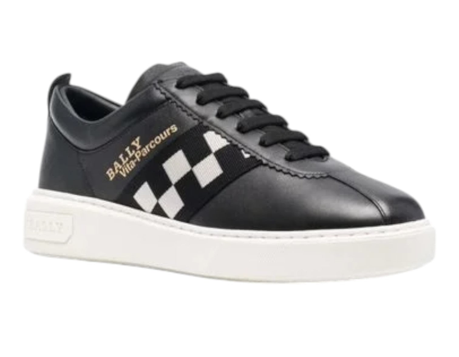 Мужские черные кроссовки из телячьей кожи Bally Vita Parcours 6239633
Мужские черные кроссовки из телячьей кожи Bally Vita Parcours 6239633