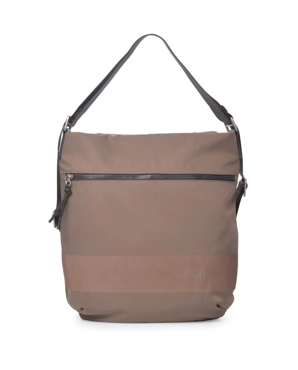 Широкая сумка-рюкзак на плечо серо-коричневого цвета Kcb, светло-коричневый
Широкая сумка-рюкзак на плечо серо-коричневого цвета Kcb, светло-коричневый