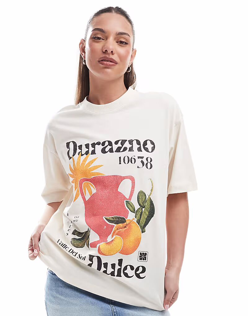 Футболка с рисунком Cotton On из кокоса Cotton:On
Футболка с рисунком Cotton On из кокоса Cotton:On