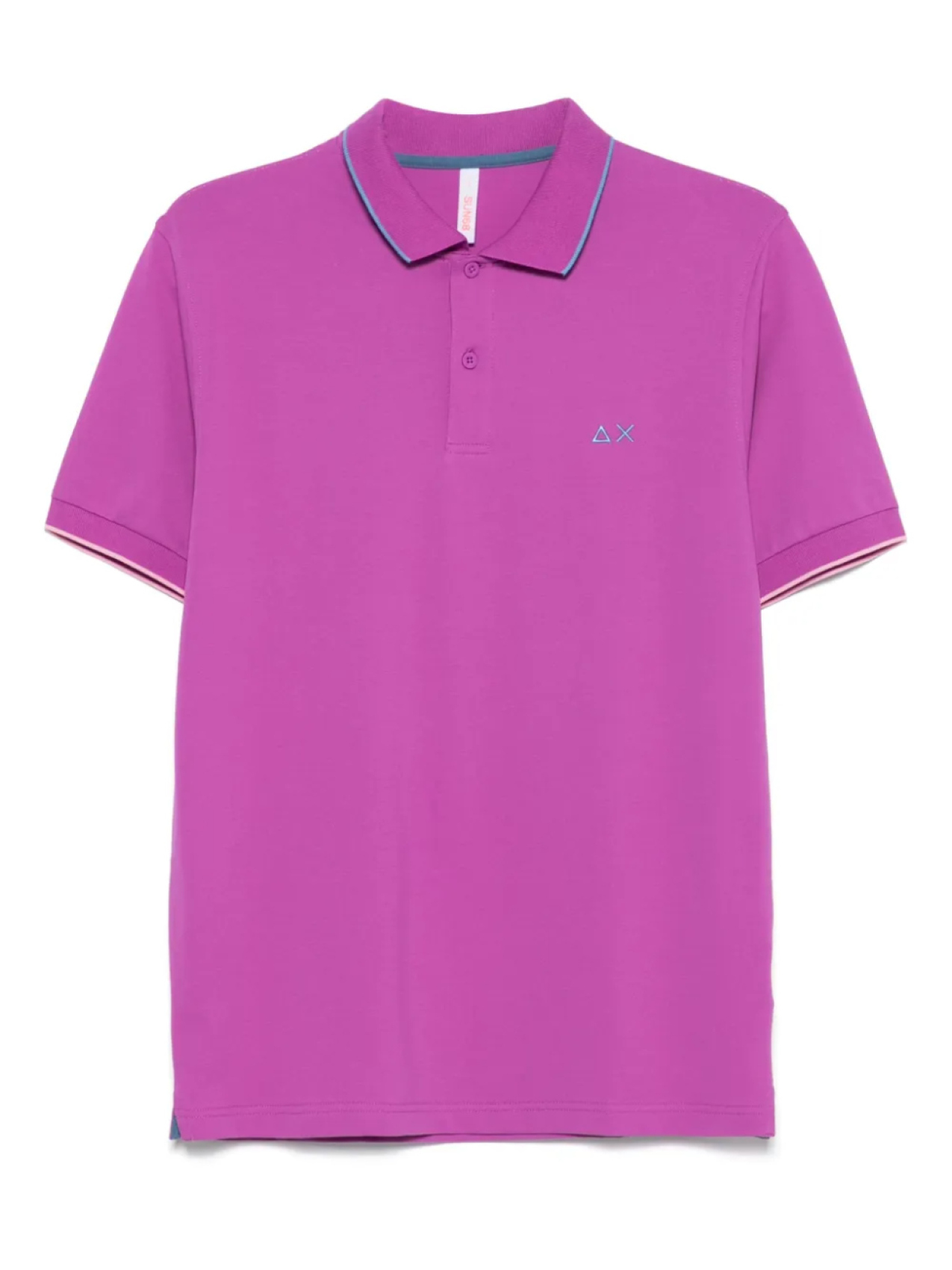 Sun 68 рубашка поло с контрастной отделкой, фиолетовый
Sun 68 рубашка поло с контрастной отделкой, фиолетовый