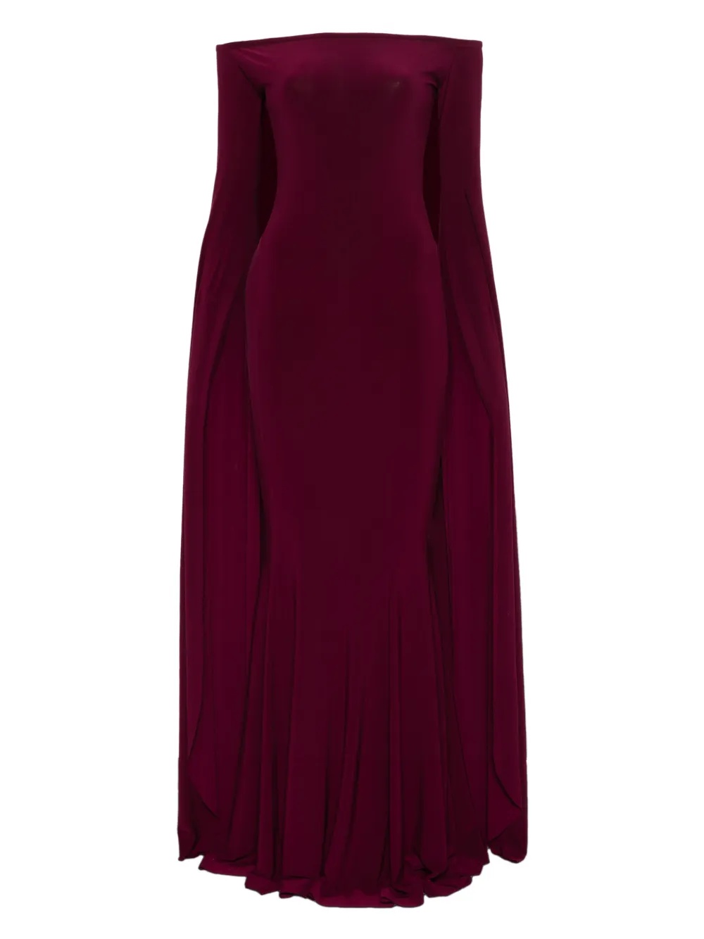 Платье макси с длинными рукавами Norma Kamali, красный
Платье макси с длинными рукавами Norma Kamali, красный